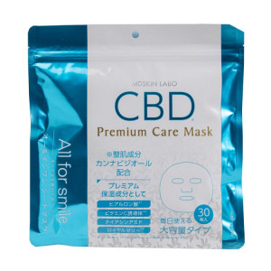 SHIN FACTORY Маска тканевая для лица 30 шт MDSKIN LABO CBD Premium каннабидолом гиалуроновой кислотой
