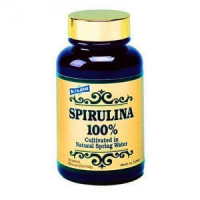 ALGAE Спирулина 100% 200 мг. 750 таб. (Spirulina 100%)   п /т банка
