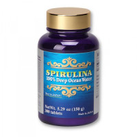 ALGAE Спирулина 100% 500 мг. 300 таб. (Spirulina 100%) deep ocean water ( с/т банка 300 таблеток)