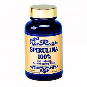 ALGAE Спирулина 100% 500 мг. 300 таб.(Spirulina 100%)    п/т банка