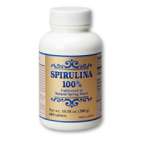 ALGAE Спирулина 100% 500 мг. 600 таб.(Spirulina 100%)  п/т банка 