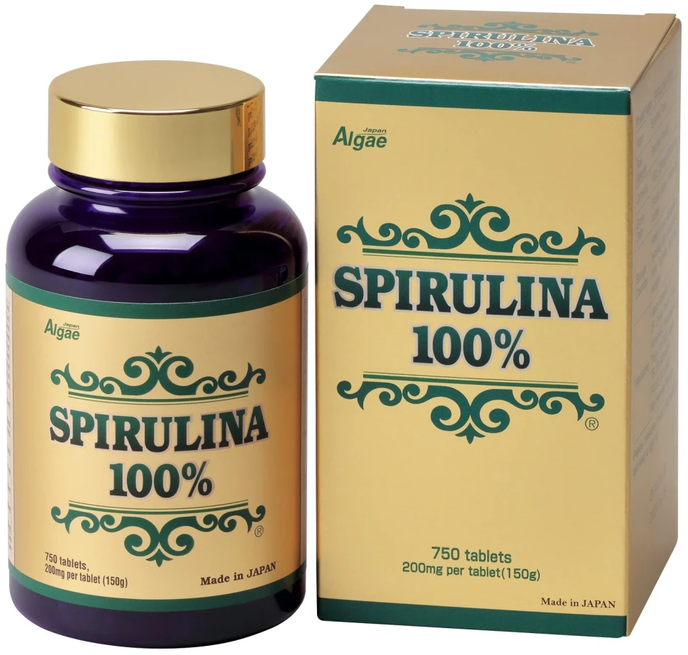Algae  Спирулина 100% (750 Spirulina 100% )