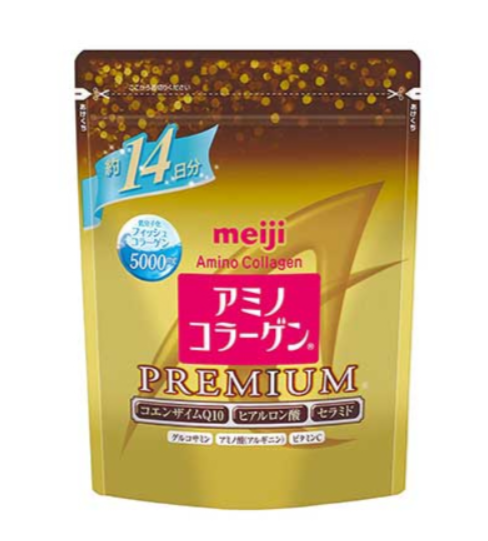 Амино коллаген c Гиалуроновой кислотой и Коэнзимом Q10 Meiji Premium