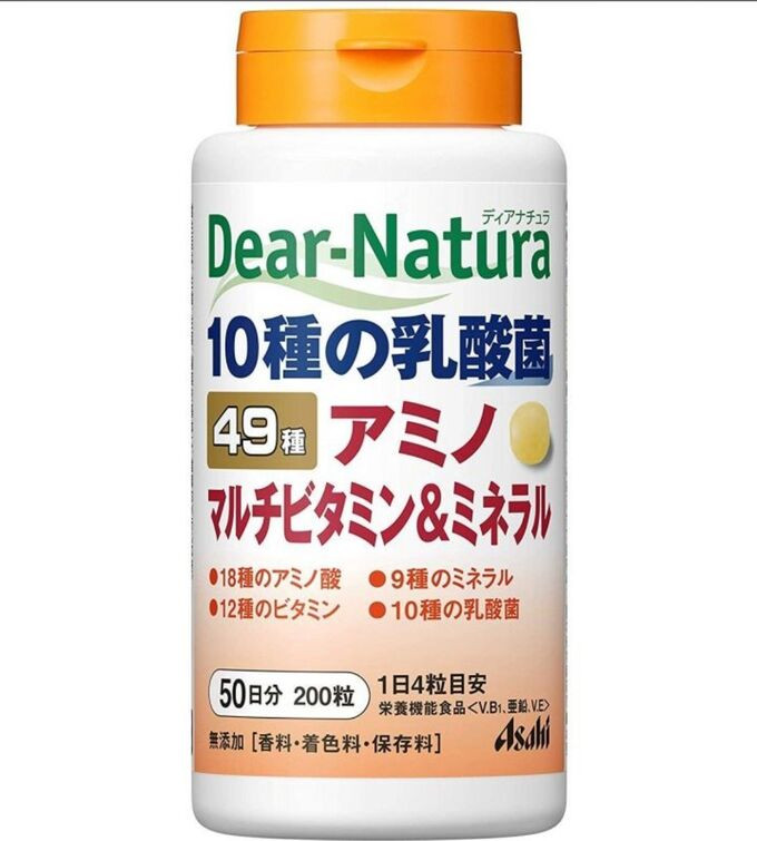Asahi Dear-Natura Strong 49 (50 дней)Мультивитаминны и минералы