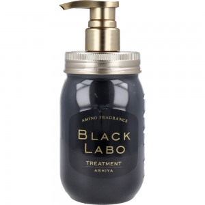 AMINO FRAGRANCE BLACK LABO TREATMENT 450ml/Восстанавливающий бальзам-кондиционер для волос с аминокислотами,активированным углём, грязями и ферментами, 450 мл.