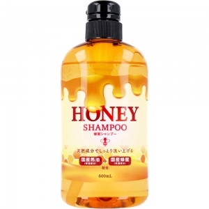 HAPPY BIRTH HONEY SAMPOO 600ml/Медовый шампунь для волос с 7 увлажняющими ингредиентами мёда, лошадиныммаслом, кератином, 600 мл.