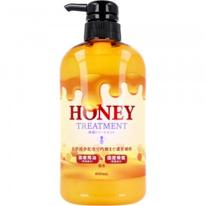 HAPPY BIRTH HONEY TREATMENT 600ml/Медовый кондиционер для волос с 7 увлажняющими ингредиентами мёда, лошадиным маслом, кератином, 600 мл.