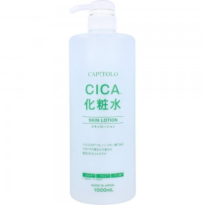 CAPITOLO CICA SKIN LOTION 1000ml / Лосьон для лица и тела с экстрактом центеллы азиатской (CICA), 4 видами гиалуроновой кислоты, аминокислотами и растильными экстрактами, 1000 мл