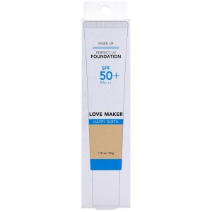 HAPPY BIRTH  Тональный увлажняющий крем-санскрин SPF50+, PA+++ 40 г. LOVE MAKER Perfect UV Foundation SPF50+, PA+++ 40g/