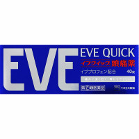 Обезболивающее EVE Quick 40 таблеток на основе ибупрофена